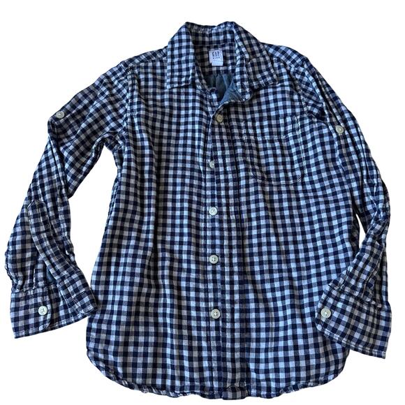 Gap Kids lined Poplin Shirt - Picture 2 of 5